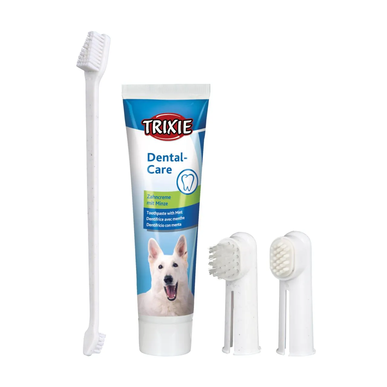 Trixie tandplejesæt til hund 100 g